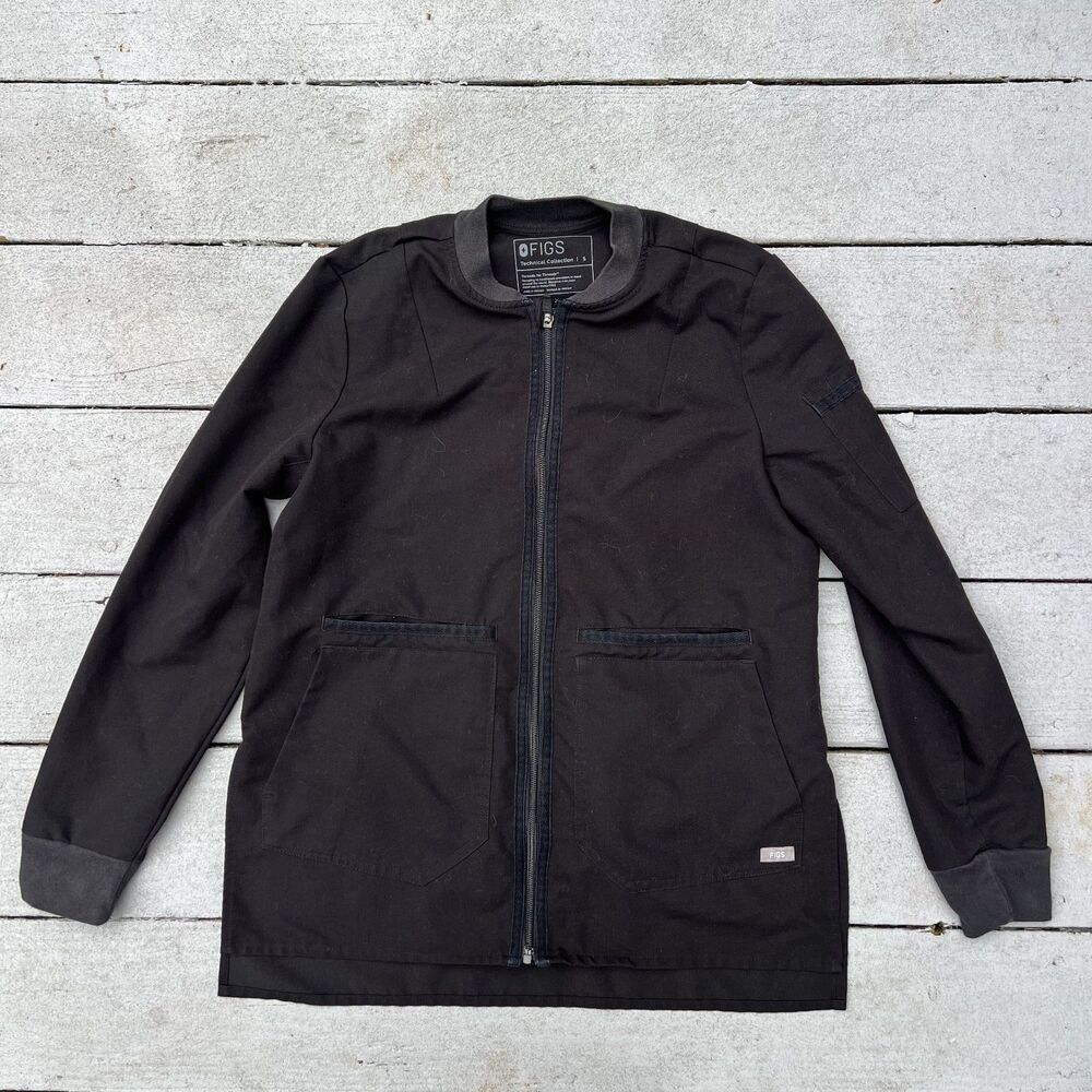 FIGS Bellery Technical Collection Bomber Scrub Jacket-Size S